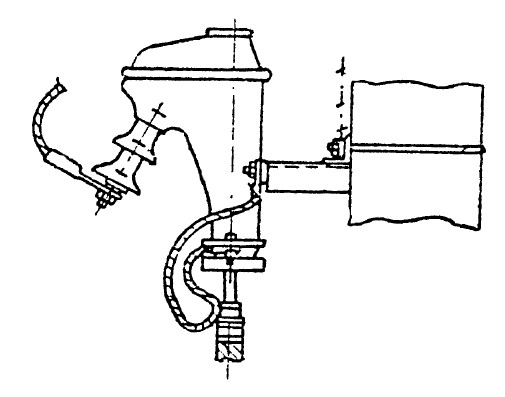Установка кабельной муфты КМ-3 для концевой опоры А10-3 (типовой проект 3.407.1-143.3.19)
