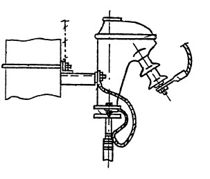 Установка кабельной муфты ПМ-2 для промежуточной опоры (типовой проект 3.407.1-143.2.20)